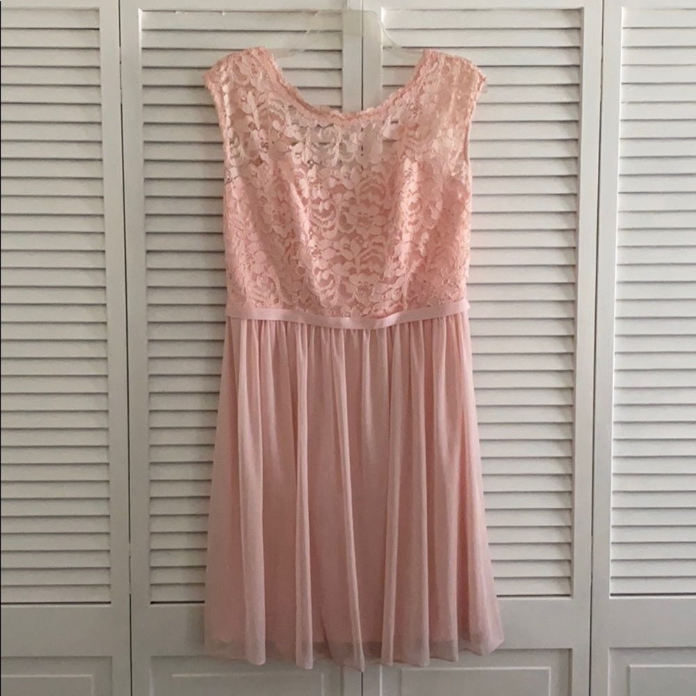 Petal Pink Bridesmaid Dress
